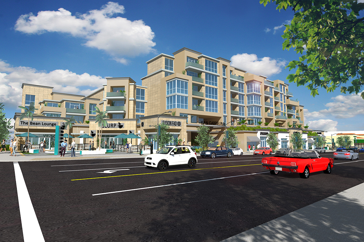 San Gabriel Plaza Mixed-Use Condos & Retail Set to Rise