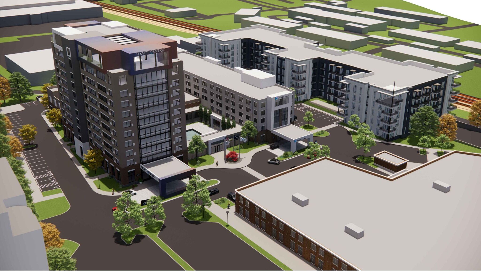 Hyatt Centric & Hyatt House Receives Design Approval Kollin Altomare